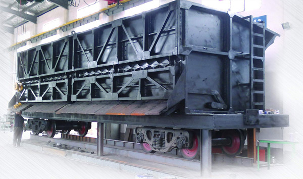 生產(chǎn)中的熄焦車(chē)